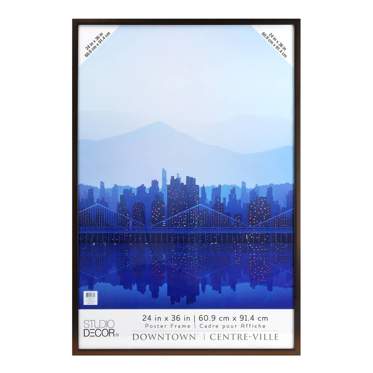 8 Pack: Bronze 24&#x22; x 36&#x22; Poster Frame by Studio D&#xE9;cor&#xAE;